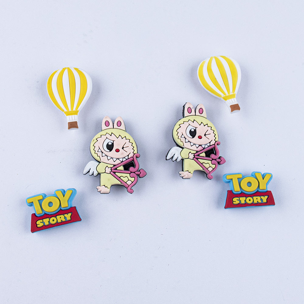 Labubu Shoe Charms for Crocs – Cute Monster Bunny Accessories | PVC Jibbitz Style