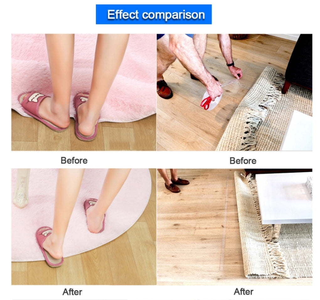 Double-Sided Nano Gel Tape - Traceless, Clear, Invisible Adhesive