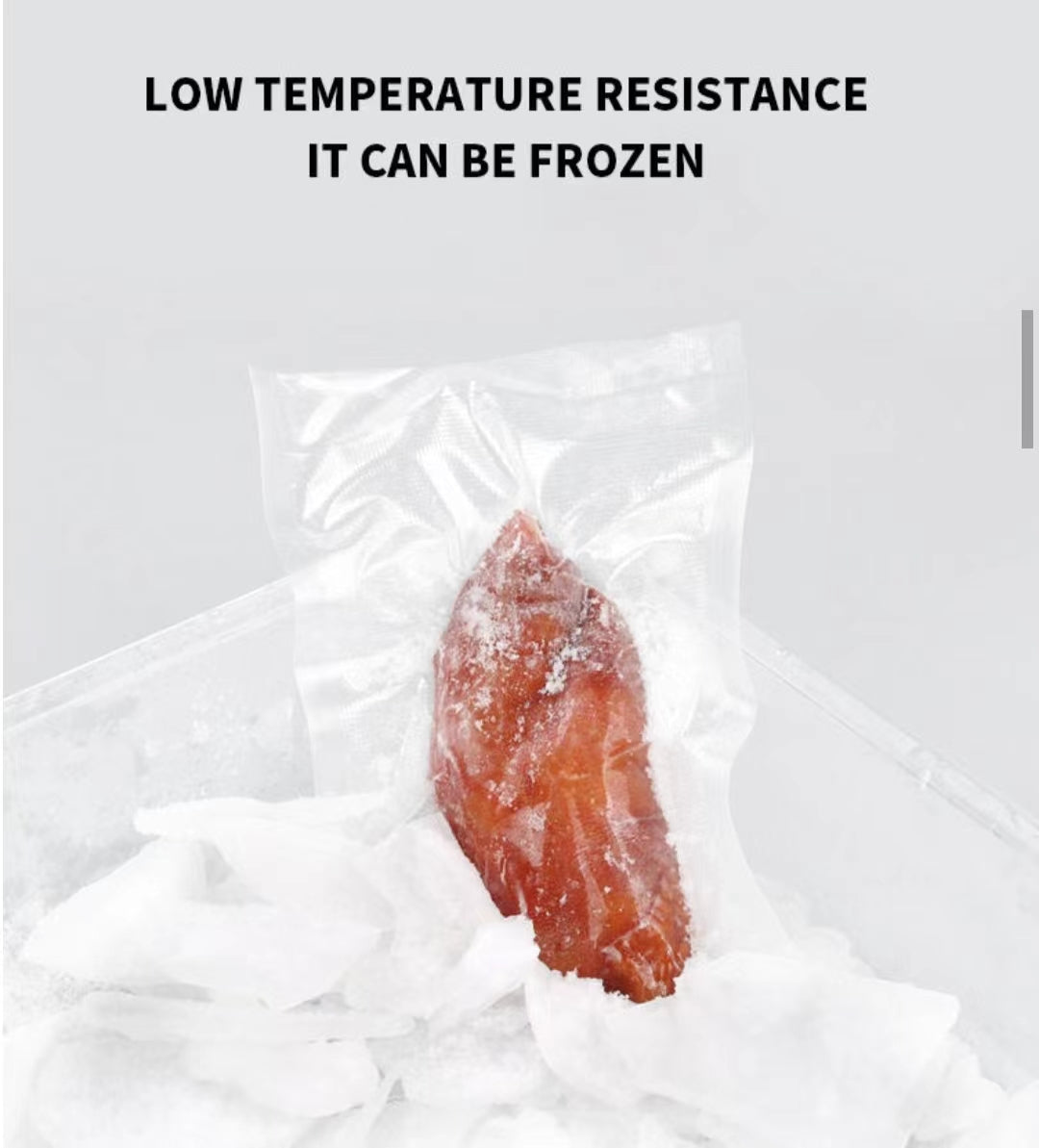 Vacuum Sealer Bags Roll Bag Precut Food Storage Saver Heat Seal Cryovac