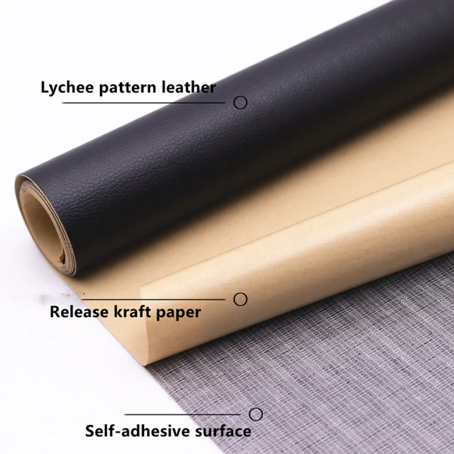 Self Adhesive Leather Repair Patch Car Seat Chair Sofa Couch Renovation Sticker 50*137cm