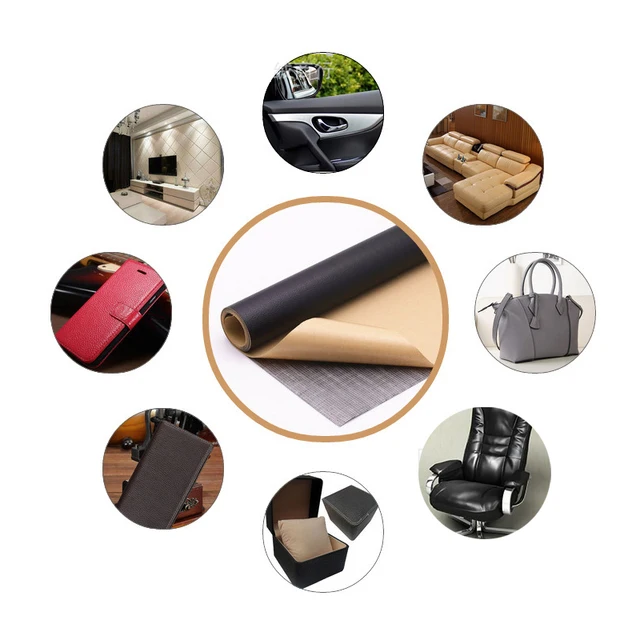 Self Adhesive Leather Repair Patch Car Seat Chair Sofa Couch Renovation Sticker 50*137cm