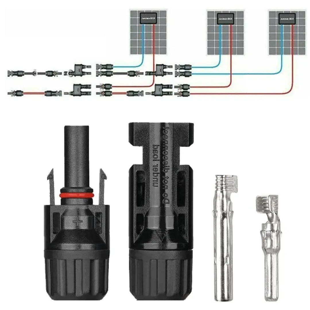 Connectors For IP67 MC4 Solar Panel 30A Plug Socket Male&Female Waterproof