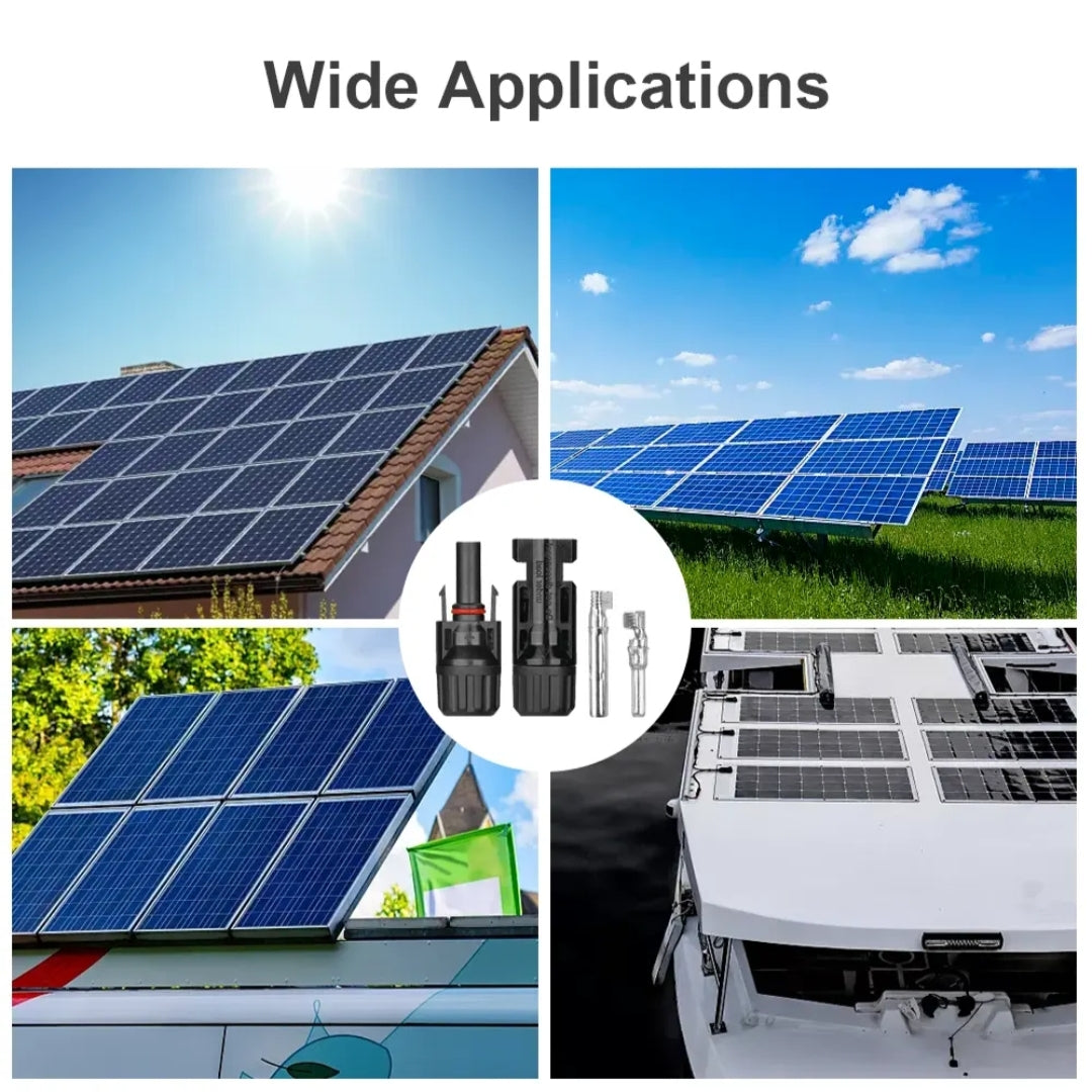 Connectors For IP67 MC4 Solar Panel 30A Plug Socket Male&Female Waterproof