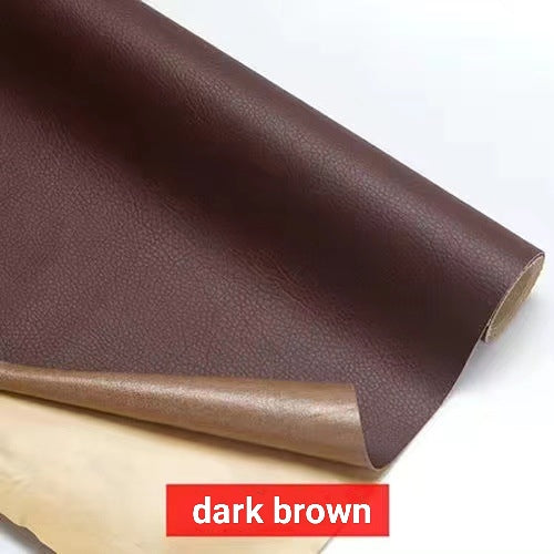 Self Adhesive Leather Repair Patch Car Seat Chair Sofa Couch Renovation Sticker 50*137cm