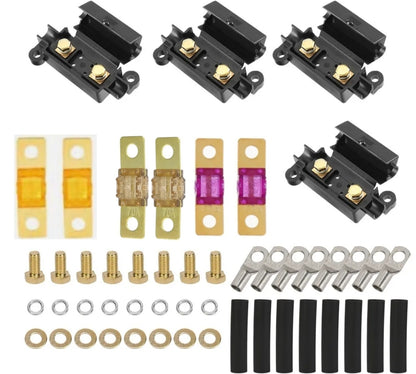 MIDI Fuse Kit – 2X40A, 2X70A, 2X100A MIDI Fuse Combo with 4 ANS Holders – Compatible with Redarc BCDC Dual Battery Systems