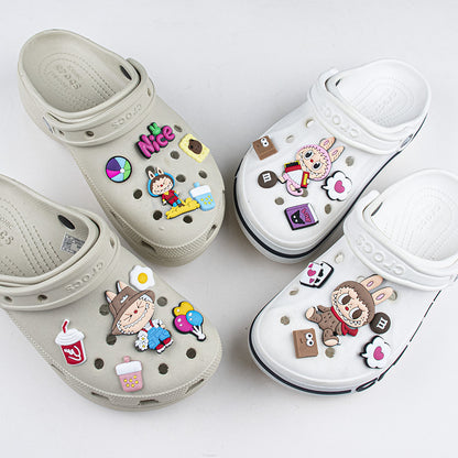 Labubu Shoe Charms for Crocs – Cute Monster Bunny Accessories | PVC Jibbitz Style