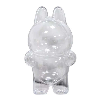 Transparent Protective Case for POP MART Labubu The Monsters Plush Doll Cover