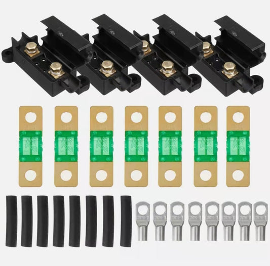 30A MIDI FUSE KIT 4 ANS Holder 7 x 30 AMP Fuses to Suit Redarc BCDC Dual Battery