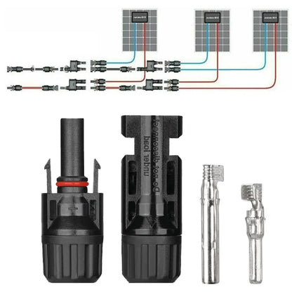Connectors For IP67 MC4 Solar Panel 30A Plug Socket Male&Female Waterproof