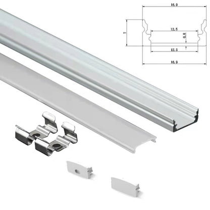 Aluminium Cover Line Holder Led Light Channel Strip lights Bar Profile